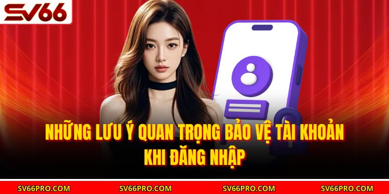 Những lưu ý quan trọng bảo vệ tài khoản khi đăng nhập